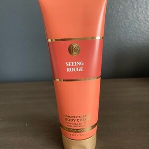Bath & Body Works Seeing Rouge Hydration Cream